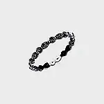 Pear and Round Diamond Eternity Ring ( 1 ctw. )