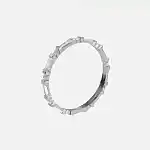 Baguette and Round Diamond Eternity Ring