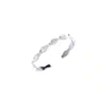 Three Quarter Lab Grown Marquise Diamond Eternity Ring with Shared Prong Setting ( 0.75 ctw. )
