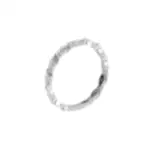 Three Quarter Lab Grown Marquise Diamond Eternity Ring with Shared Prong Setting ( 0.75 ctw. )
