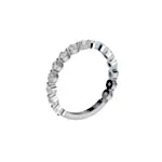 Three Quarter Lab Grown Diamond Eternity Ring with Shared Prong Setting